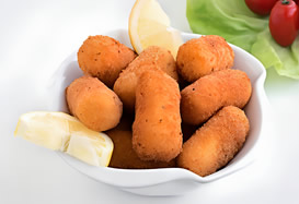 Bolinho de Aipim c/Costela