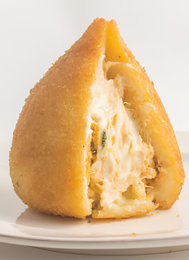 Coxinha de Frango c/Requeijão (Lanche)