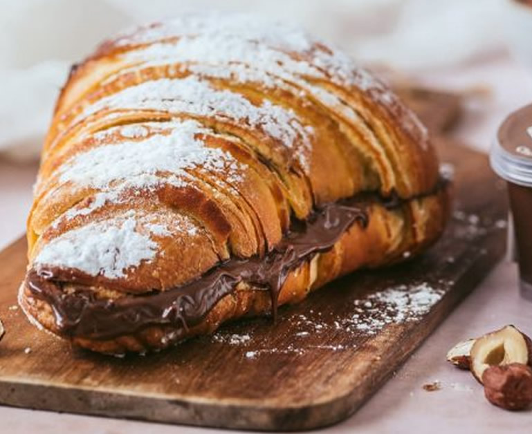 Croissant de chocolate 