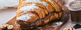 Croissant de chocolate 