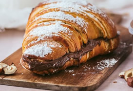 Croissant de chocolate 