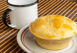 Empada de Frango c/ Requeijão