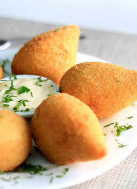 Mini Coxinha de Frango 