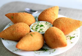 Mini Coxinha de Frango 