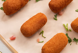 Mini Croquete Peito de Peru 