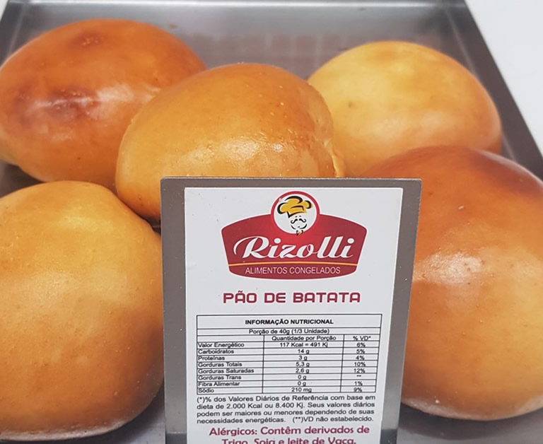 Pão de Batata com Requeijão 