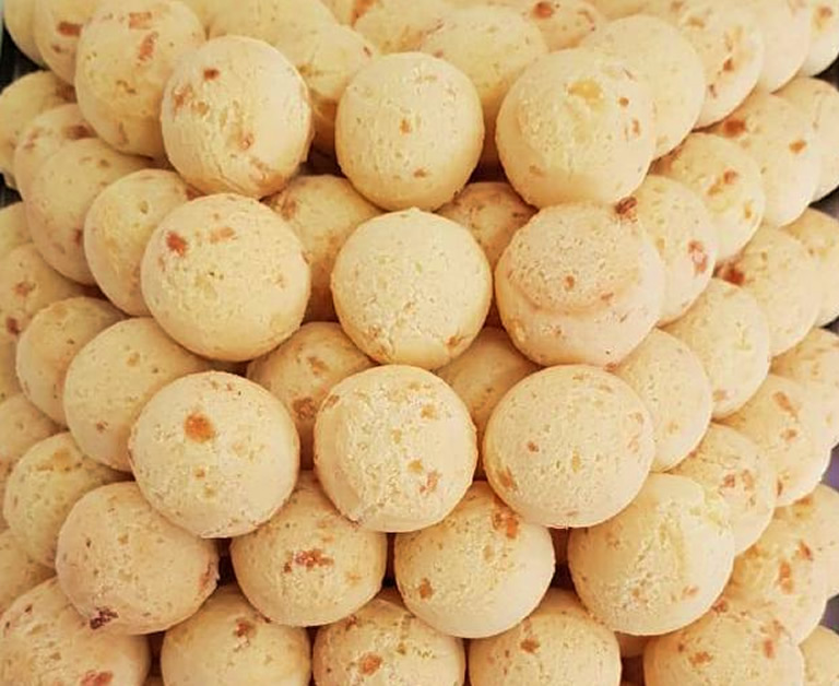 Pão de Queijo c/Presunto de Peru