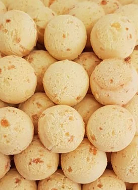 Pão de Queijo c/Presunto de Peru