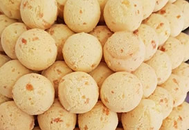 Pão de Queijo c/Presunto de Peru