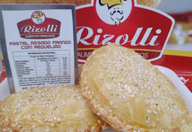 Pastel Assado de Frango c/Requeijão